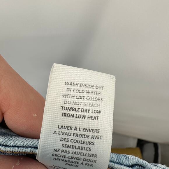 GOOD AMERICAN NWT Good Waist Crop in Blue633 // 0 - Picture 8 of 14